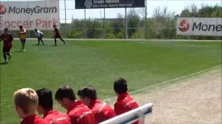 AC Brea B00 vs Tigres Academy (Mexico) - 2016 Dallas Cup Semi Final U15
