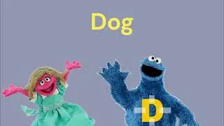 Letter of the Day: D: Cookie Monster Helps Prairie Dawn (FAN MADE)