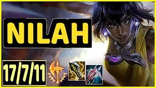 NILAH VS DRAVEN - 17/7/11 KDA ADC GAMEPLAY GRANDMASTER I