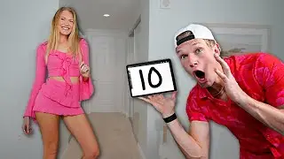 FIANCE RATES MY VALENTINE'S DAY OUTFITS!