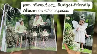 Photo Album Making at Home | How to create photo Album online  | Vista Print review |DIY photo album