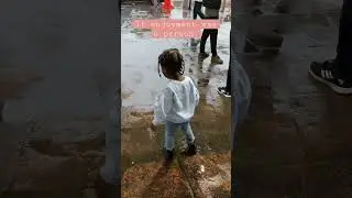 When life gives you rain&hellip;jump in muddy puddles #toddlers