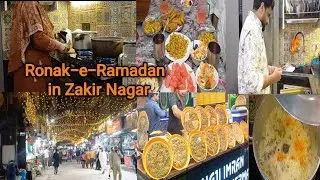 Ramadan series || Ronak-e-Ramadan in zakir Nagar || jumma vlog || First jumma of 2025 ramazan