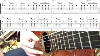 The A Team - Ed Sheeran (Easy strumming lesson)