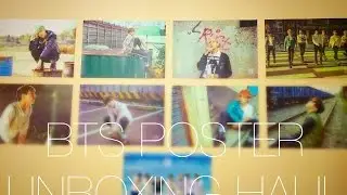 (ﾉ◕ヮ◕)ﾉ*:･ﾟ✧ COMPLETE HYYH PT 2 BTS POSTER UNBOXING HAUL ✧ﾟ･: *ヽ(◕ヮ◕ヽ)