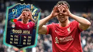 REVIEWING TOTS DIOGO JOTA!! WORTH IT?? FIFA 22 GAMEPLAY