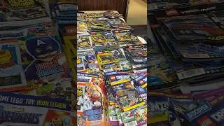 LEGO Magazines! #legomagazine #legocity #legoninjago #legominecraft #legojurassicworld #legomarvel