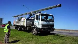 Inrupa, Instalando columnas de videovigilancia para AUSOL.