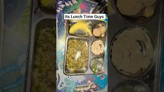 Lunch thali #food like #short video #radhe radhe ji 🙏