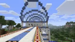 MRT Forest Line Timelapse (Minecraft 1.7.10)