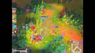 Shaco juking a lee sin