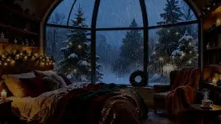 Deep Sleep Music with Rain Sounds Outside the Bedroom &ndash; Relaxing Sleep Therapy for Anxiety