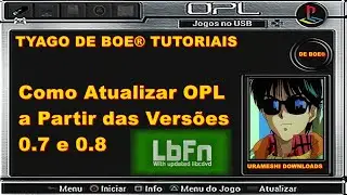Como Atualizar OPL a Partir das Versoes 0.7 e 0.8