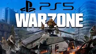 Jogando o WARZONE no PLAYSTATION 5! - CoD Modern Warfare