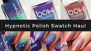 Видео с образцами полироли Hypnotic Polish Haul || Полироль Cadillacquer и Bow