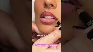 R&eacute;ussir son rouge &agrave; l&egrave;vres ! 💋💄 FORMATION CAP ESTH&Eacute;TIQUE #esth&eacute;tique #l&egrave;vres