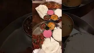 😍 Fish Thali 🐟 Thane special Surmai थाली | #shorts