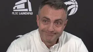 Darko Rajakovic Postgame Interview - Oklahoma City Thunder vs Toronto Raptors