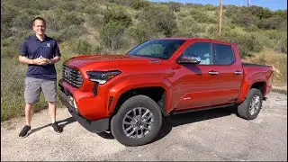 Is the 2024 Toyota Tacoma Limited i-FORCE MAX better than a GMC Canyon Denali?