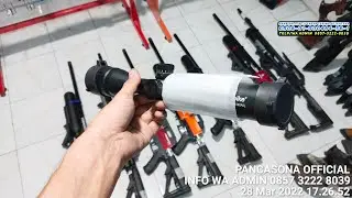 Gudang senapan angin terlengkap vlog #65 - Teleskop terbaik untuk berburu siang dan malam