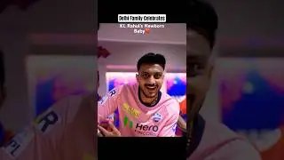 Delhi Team Celebrates KL Rahul&rsquo;s Newborn Baby Girl❤️| #cricket #ipl #klrahul #delhicapitals #shorts
