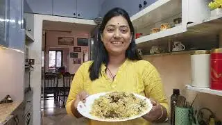 आज की रसोई | दमदार बिरयानी मटर कचौड़ी और चटनी | Biryani Vlog |घरेलू रसोई की कहानी😋👏