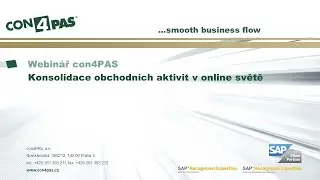 Webinář con4PAS: Konsolidace obchodních aktivit v online světě | 16. února 2021