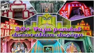#decoration / decoration design / best puja pendal decoration / puja mandap decoration