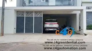 Wood Motorised Garage Door / Motorised Wood Garage Door / Motorized Wood Automation Garage Door