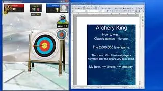 Archery King - by Miniclip - how to win Classic multiplayer - demo game two