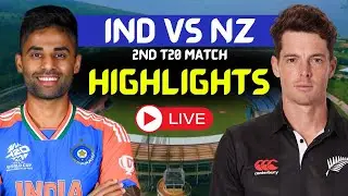 🔴 India vs NZ 2nd T20 Match Highlights: India Won By 7 wickets | Suryakumar Yadav | Ishan Kishan