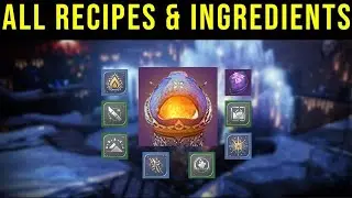 ALL DAWNING EVENT COOKIE RECIPES AND INGREDIENTS GUIDE! - DESTINY 2
