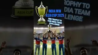 Stop This Video When India Lift The Asia Cup Trophy Challenge 🏆 #shorts