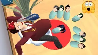 Taiga Hamil Perut Besar Melahirkan Di Toilet Sekolah 😱😱 Sakura School Simulator 