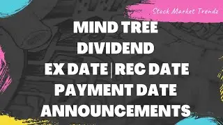 Mindtree Limited Dividend Announcements | Mind Tree Q2 Dividend | MIND TREE |  MIND TREE LIMITED