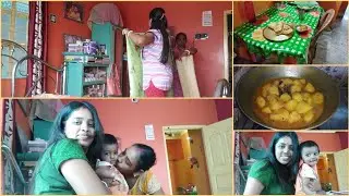 আজ সারাদিন শুধু লুচি খেয়েই কাটিয়ে দিলাম কেন।mithimom'spuja