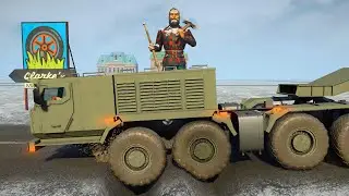 Snowrunner vs Extreme Broken Road With Speed Bumps Ep06 #snowrunner #truck #gameplay