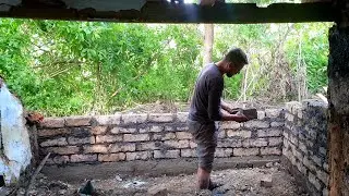 Am zidit chilerul cu chirpici !Ziua 16
