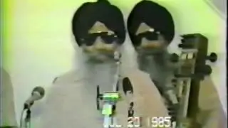 Sarangi Master Sangeet Professor Didar Singh Nangal & Jatha - July 1985 (Vancouver, Canada)