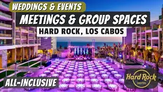 Meeting & Event Spaces | Hard Rock Hotel, Los Cabos | 4K Walkthrough Tour