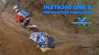 Обзор камеры Insta360 One X для съёмки кроссовых мотоциклов︱Cross Training Enduro