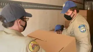 Corpsmembers Lend Support at Fire Base Camps
