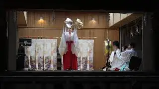 令和元年北海道神宮頓宮宵宮祭　浪速神楽　吾妻