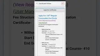 some issue in website of sppu for applying for convocation certificate #sppu
