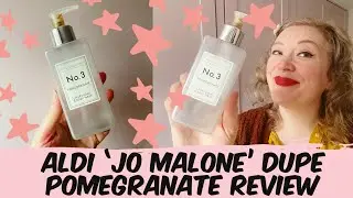 Aldi Jo Malone dupe Pomegranate Noir Hand & Body wash REVIEW!