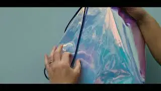 Sequin Drawstring Bag