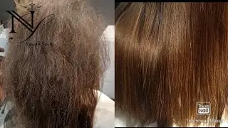 keratin botox treatment full method (Nayab Salon)