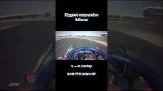 The Worst Suspension Failure | #shorts #f1 #crash #f1crash #brendonhartley #sebastianbuemi #formula1
