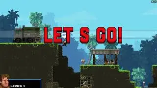 BroForce Playthrough On Hard Difficulty (1080p) Part 1