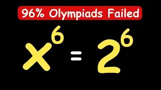 JAPAN OLYMPIADS || How to SOLVE for x? #maths